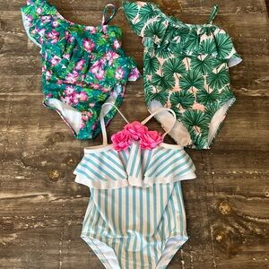 Three 3T Janie & Jack Swimsuits